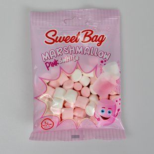 Желейки SWEET BAG міні маршмелоу рожві+білі 30г 05987 фото