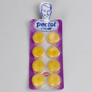 Льодяники PECTOL імбир-прополіс + Vit C 04900 фото
