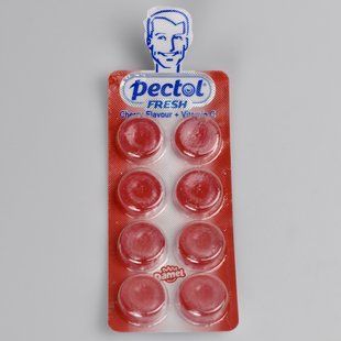 Льодяники PECTOL вишня + Vit C 04904 фото