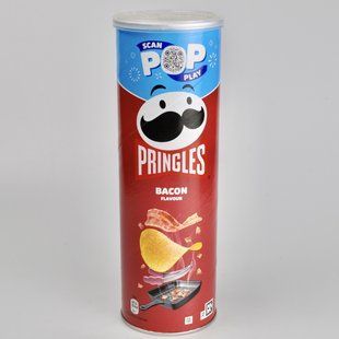 Чіпси PRINGLES 165г Бекон 00722 фото
