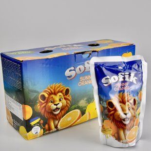 Сік SOFIK Sunny Orange, 200мл 08279 фото
