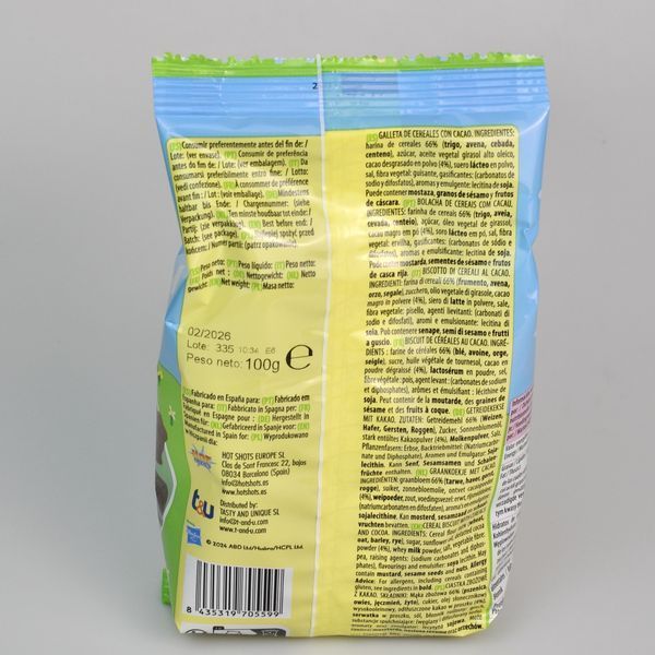 Печиво MAXIES Peppa Pig (какао) 100г 06538 фото