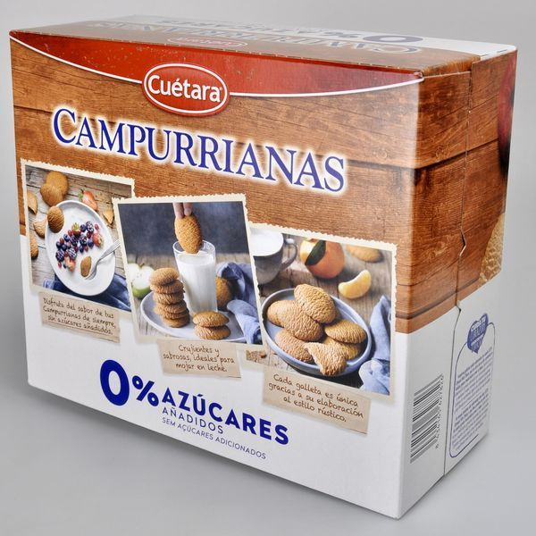 Печиво CUETARA Campurrianas без цукру 320г 05758 фото