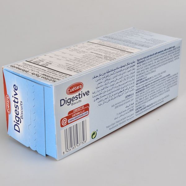 Печиво CUETARA Digestive без цукру 400г 05760 фото