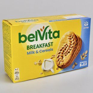 Печиво BELVITA Cereals & Milk 225г 09719 фото