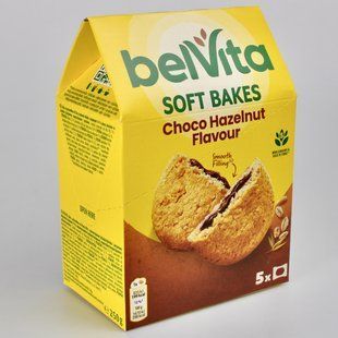 Печиво BELVITA Soft Chocolate 250г 05090 фото