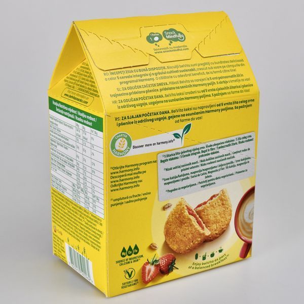 Печиво BELVITA Soft Strawberry 250г 09723 фото