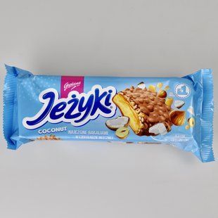 Печиво JEZYKI Coconut 140г 09497 фото
